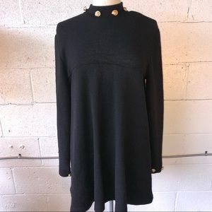 Steve Fabrikant for Neiman Marcus black mini dress